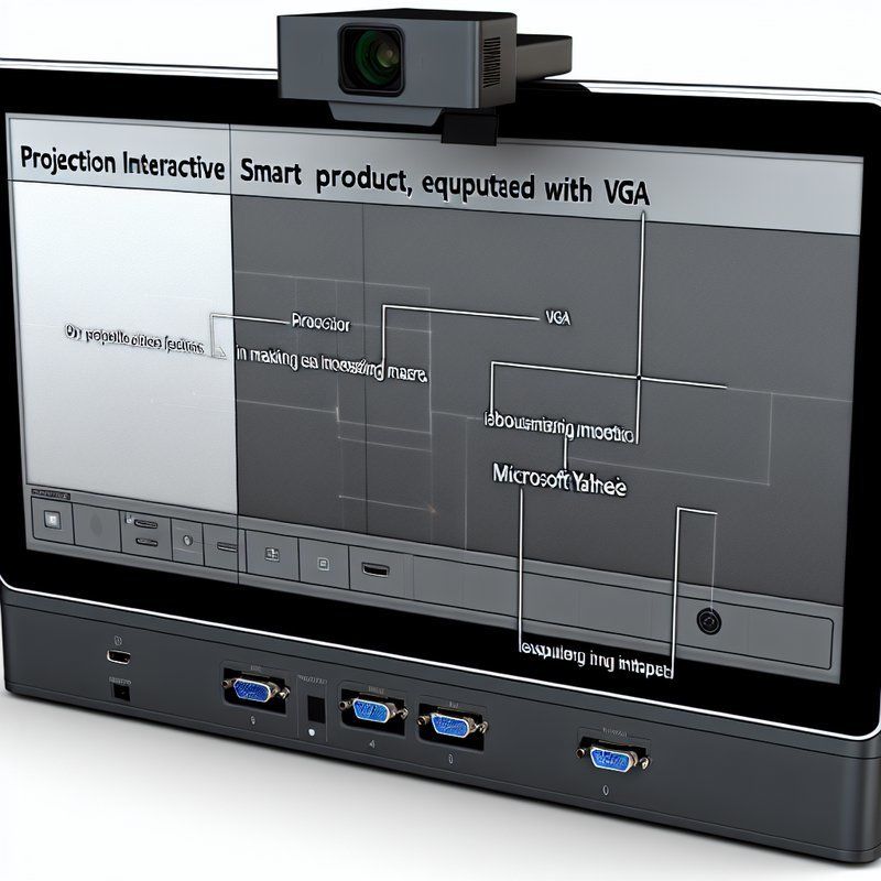 Make Your Meetings More Interactive with Our Projection Interactive Smartboard and VGA Inputs